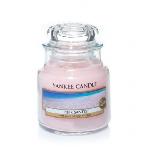 Ароматическая свеча Yankee candle маленькая Розовые пески 104 г