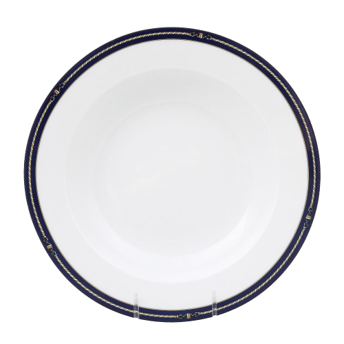 Тарелка глубокая Porcelaine du reussy sancerre 22 см декор Marie galante