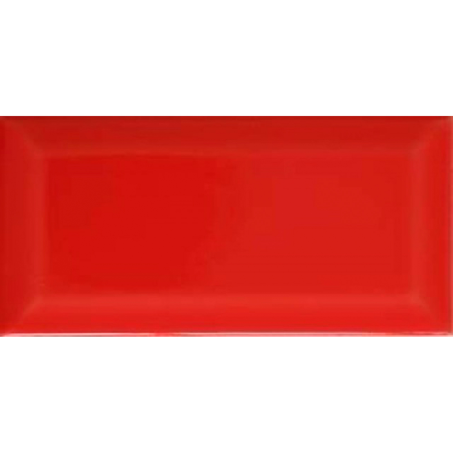 Плитка Bellavista Biselados Rosso 7,5x15 см