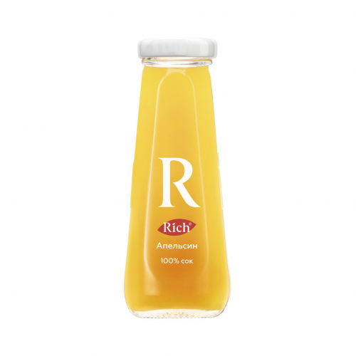 Сок Rich апельсиновый 100% 200 мл