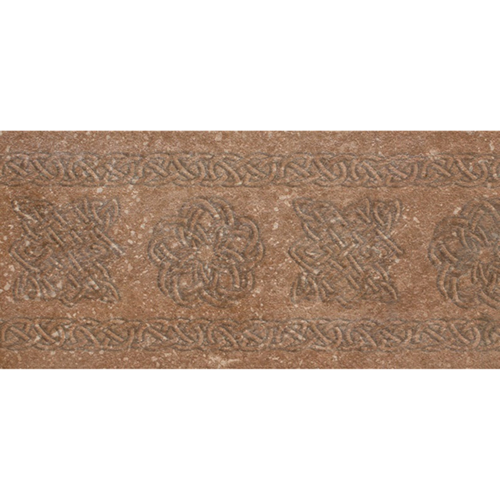 Декор-подступенник Exagres Stone Brown 15x33 см