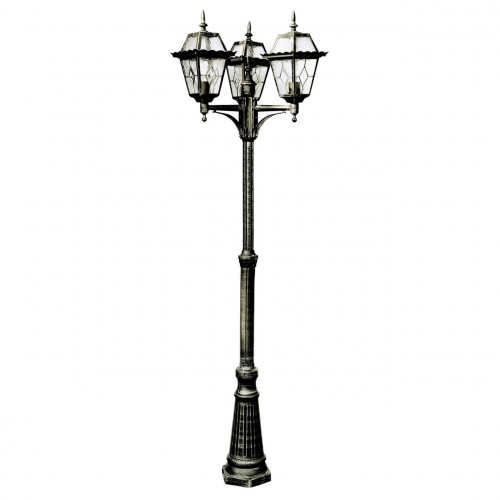 Садово-парковый светильник Arte Lamp Paris A1357PA-3BS
