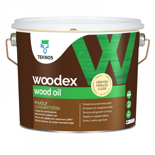Масло Teknos для дерева Woodex Wood PM3 3/2,7 л