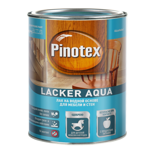 Лак Pinotex лакер аква колеруемый 10 матовый 1л