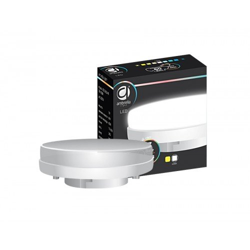 Лампа матовая Ambrella light led gx53 9w 4200k /75w/ 175-250v