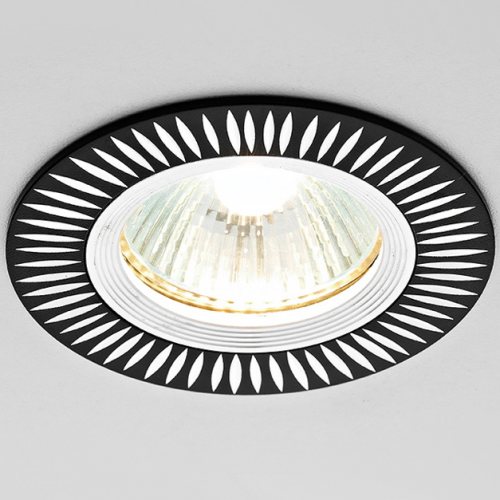 Светильник сатин/черный mr16 Ambrella light A507 BK