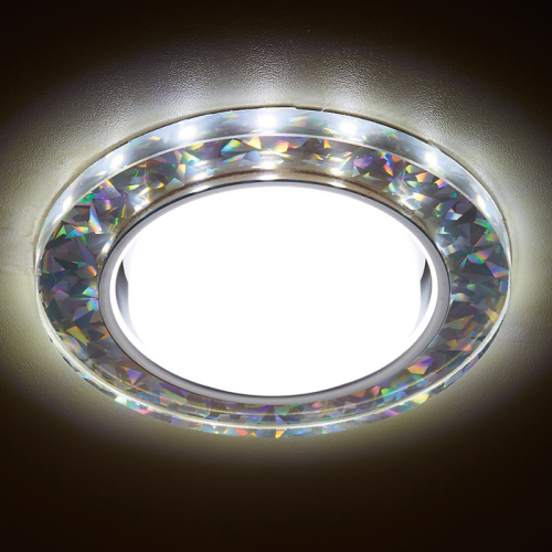 Светильник gx53+3w/led/ Ambrella light G250 W/CH/WH