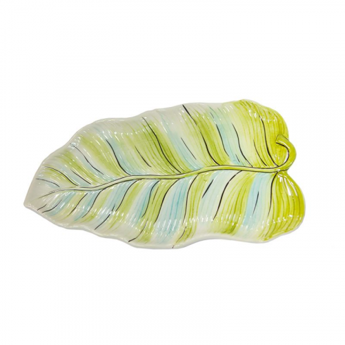 Блюдо для канапе Royal ceramic studio Попугай 32х17,5 см