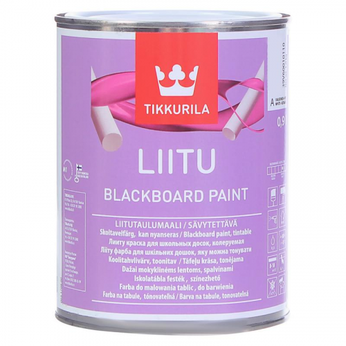 Краска для школьных досок Tikkurila liitu база с 0.9л