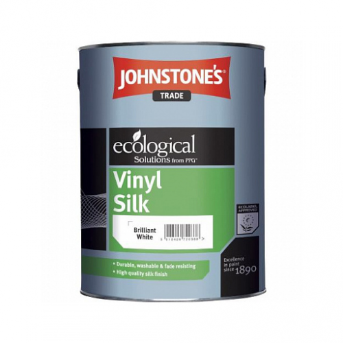 Краска JohnStones Vinyl Silk Pastel для стен и потолков 5 л