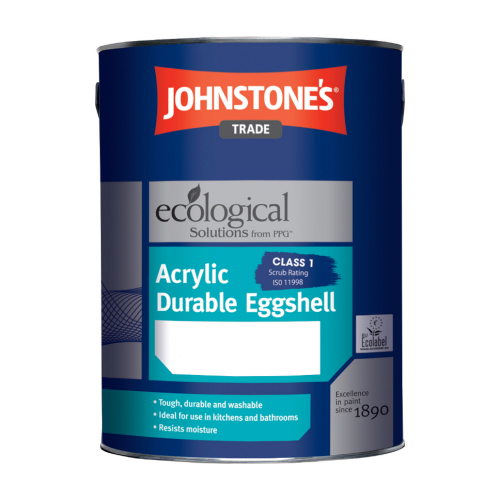 Краска JohnStones Acrylic Durable Eggshell Pastel для влажных помещений 5 л