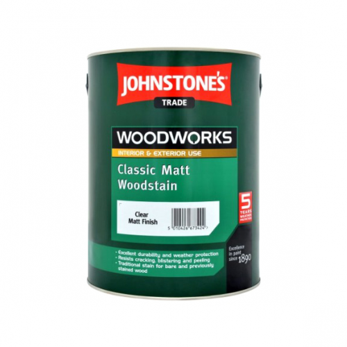 Лак Johnstone's Matt Woodstain Сосна 0,75 л