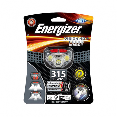 Налобный фонарь Energizer Vision HD+ Focus 3ААА