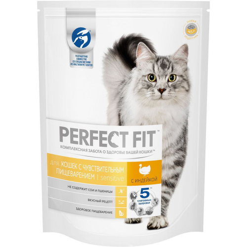 Корм для кошек Perfect Fit Sterile С индейкой 650г