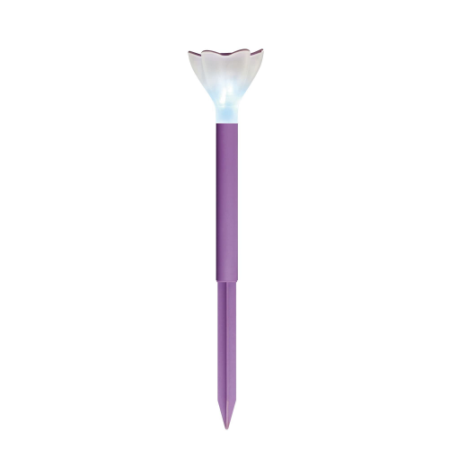 Светильник садовый на солнечной батарее purple crocus Uniel usl-c-417/pt305