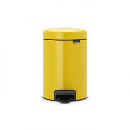 Бак мусорный с педалью 3л желтый Brabantia newicon