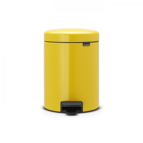 Бак мусорный с педалью 5л желтый Brabantia newicon