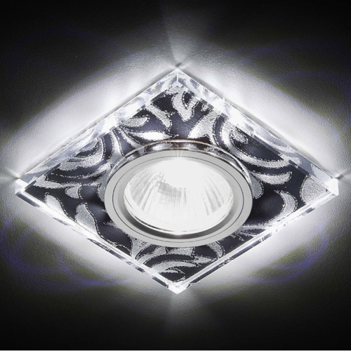 Светильник mr16+3wled white Ambrella light S234 BK/CH/WH