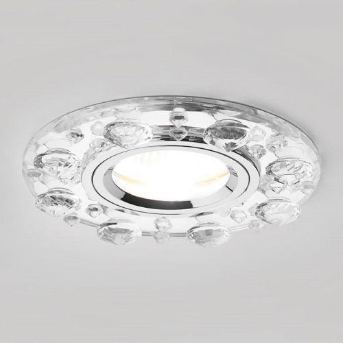 Светильник точечный Ambrella light k225 ch хром/прозрачный mr16