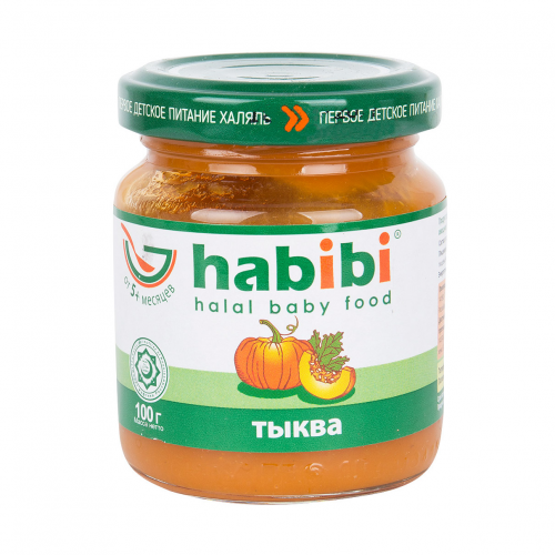 Пюре овощное Habibi тыква 100 г