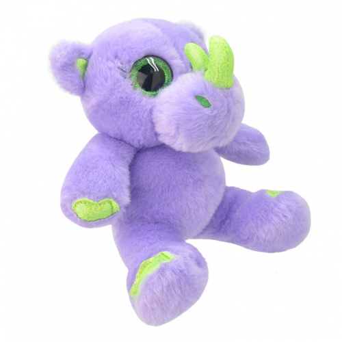 Игрушка мягкая Wild Planet Носорог 19 см