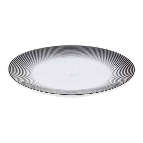 Блюдце кофейное Porcelaine du reussy louna. Linea brun