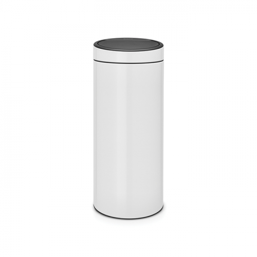 Бак мусорный 30л белый Brabantia touch bin 115141