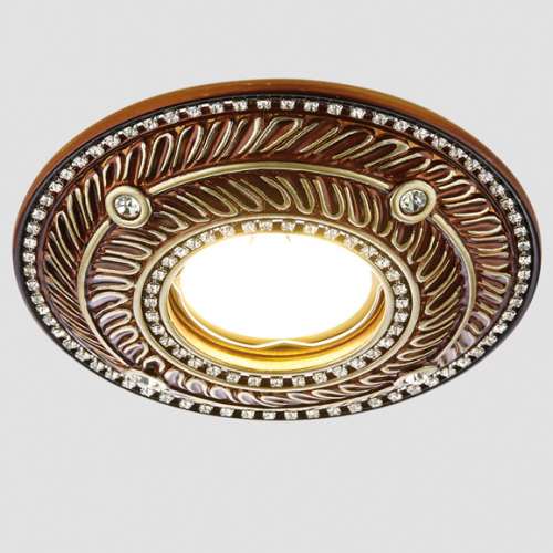 Светильник красное дерево Ambrella light D4468 BR
