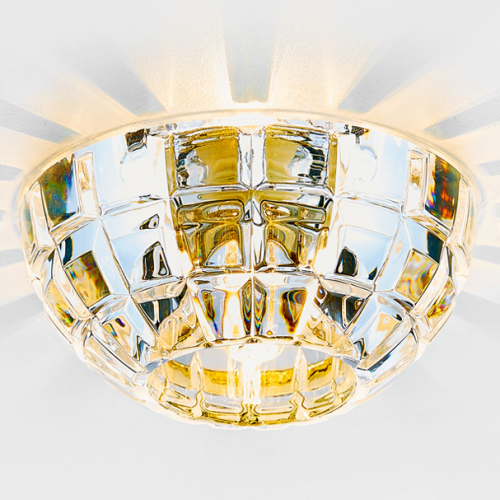 Светильник d4180 big cl/g золото/проз g9 Ambrella light D4180 BIG CL/G