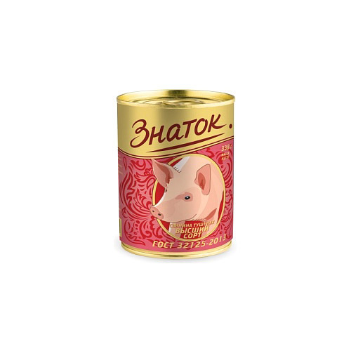 Свинина тушеная Знаток 338 г