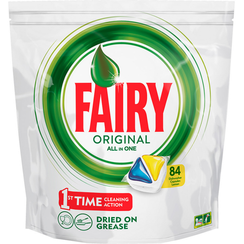 Капсулы для ПММ Fairy Original All in one Лимон 84 шт