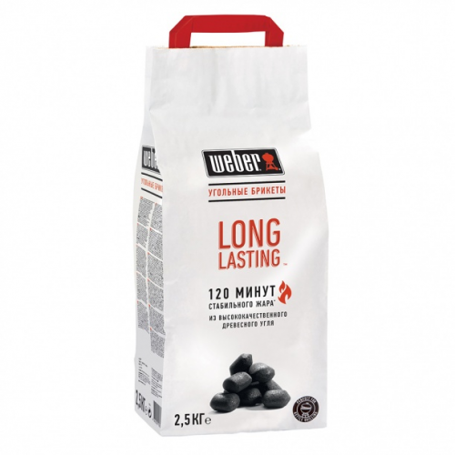 Брикеты угольные Weber Long Lasting 2.5 кг