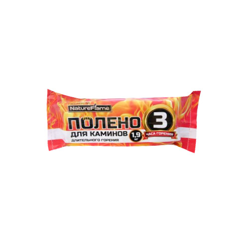 Полено NatureFlame 3 часа горения