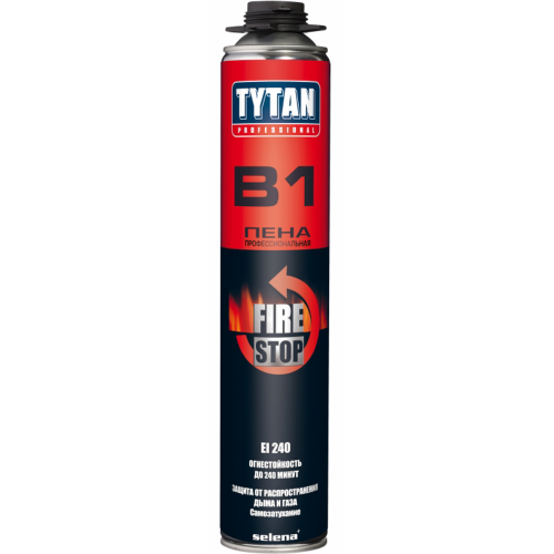 Монтажная пена Tytan Professional B1 Огнестойкая 750 мл