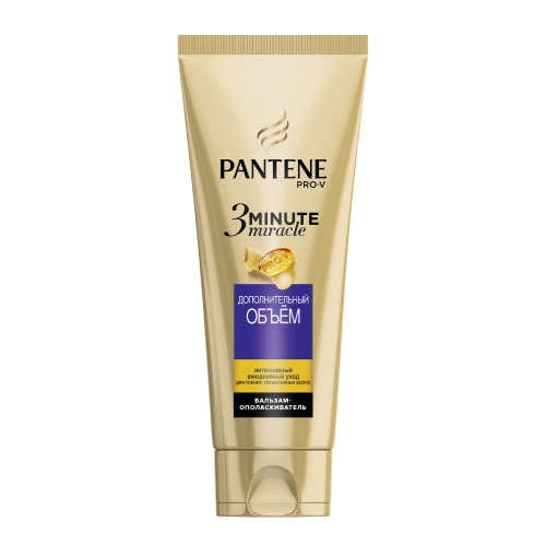 Бальзам-ополаскиватель Pantene Pro-V 3 Minute Miracle Дополнительный объем 200 мл