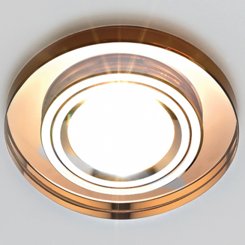 Светильник коричнев. Mr16 d90 mm Ambrella light 8060 BR