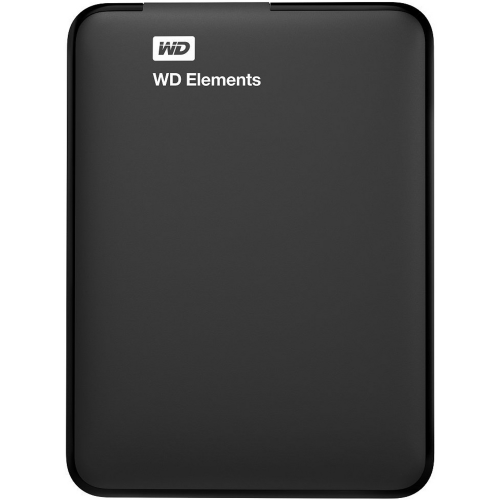 Жесткий диск Western Digital Elements 1TB WDBUZG0010BBK-WESN Black