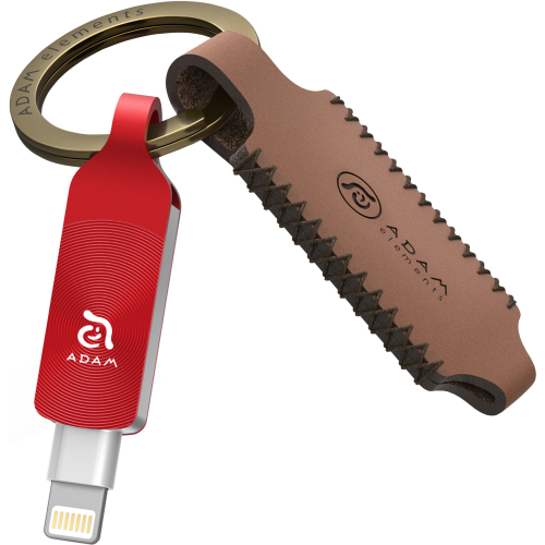 Флеш-карта Adam Elements iKlips DUO+ 64Gb Red