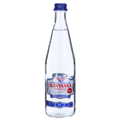 Вода минеральная Гедебей Славянка №1 Slavyanka газированная 0,5 л