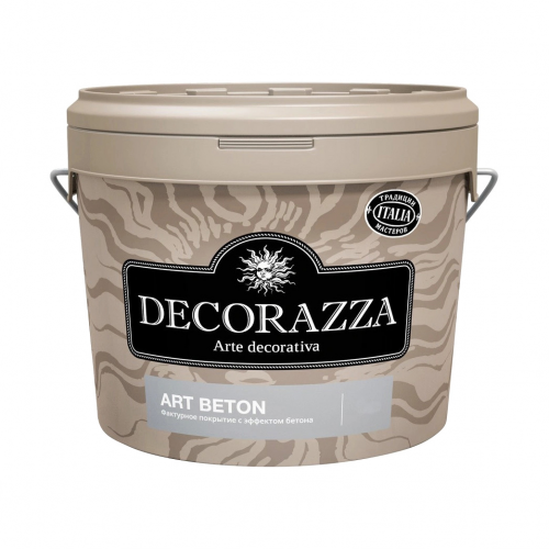 Декоративное покрытие Decorazza Art Beton серая 4 кг