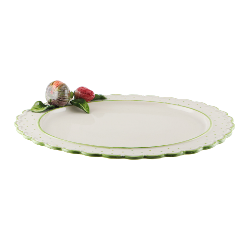 Блюдо овальное Annaluma Frutta 41х34 см