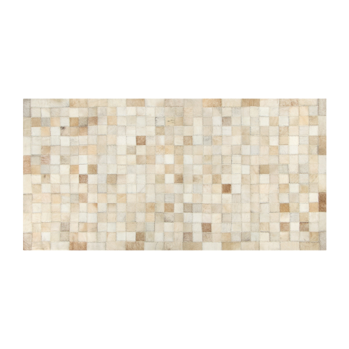 Коврик бежевый Abc leather patchwork 120x60