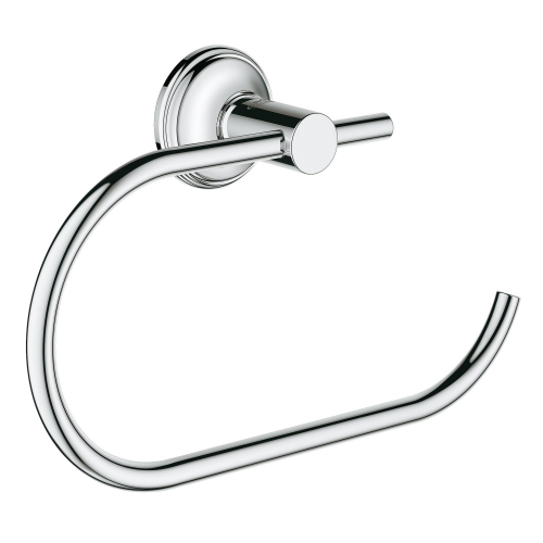 Держатель туалетной бумаги GROHE Essentials Authentic, без крышки, хром (406570010)