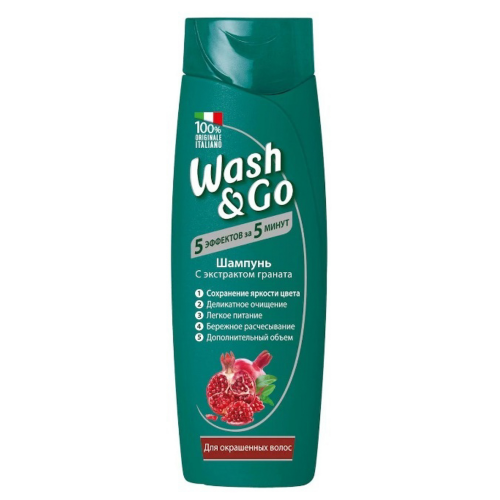 Кондиционер для окрашенных волос Содалис wash&go 180 мл