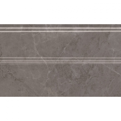 Плинтус Kerama Marazzi Гран Пале серый 25x15 см FMB011