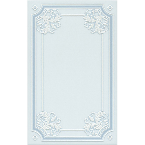 Декор Kerama Marazzi Петергоф голубой 25x40 см STG/B560/6305