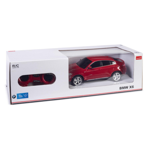 Радиоуправляемая модель Rastar BMW X6 1:24 (красная)