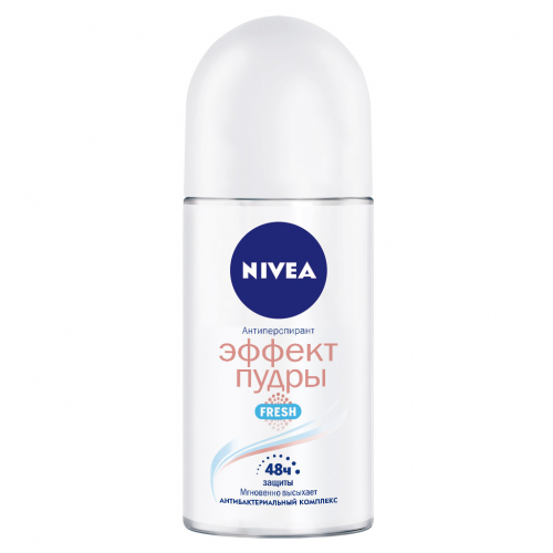 Дезодорант шариковый Nivea Эффект пудры fresh 50 мл