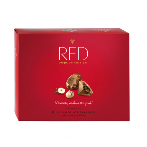 Конфеты Red Exclusive с ореховой начинкой молочный 132 г