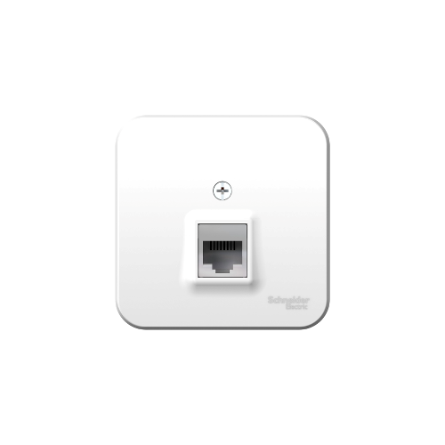Розетка компьютерная rj45 кат.5e белый Schneider Electric